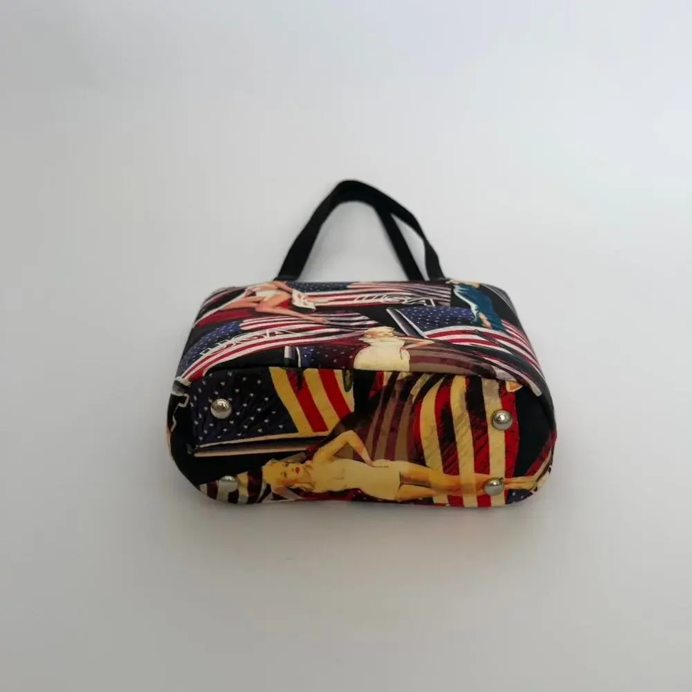 Americana core pinup girl purse